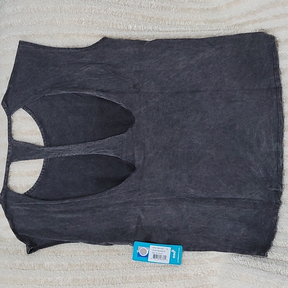 NEW Oklahoma State Cowboy Open Back Tank Top Muscle Tee T-shirt Cotton Junior XL - Picture 3 of 5